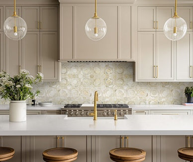 MSI collection white kitchen backsplash tile