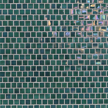 Kombu, 5/8" x 5/8" Glass Mosaic Tile | Murrine Mosaics