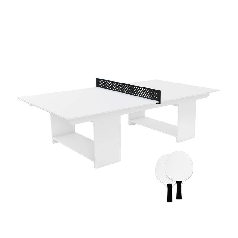 Ledge Lounger Ping Pong Table | Luxury Outdoor Games | Black
