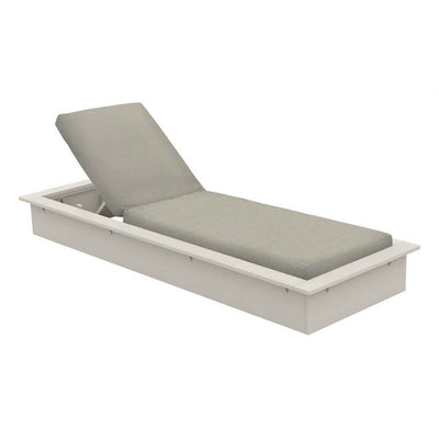 Echo Chaise With Cloud Resin | Outdoor Furniture by Ledge Lounger