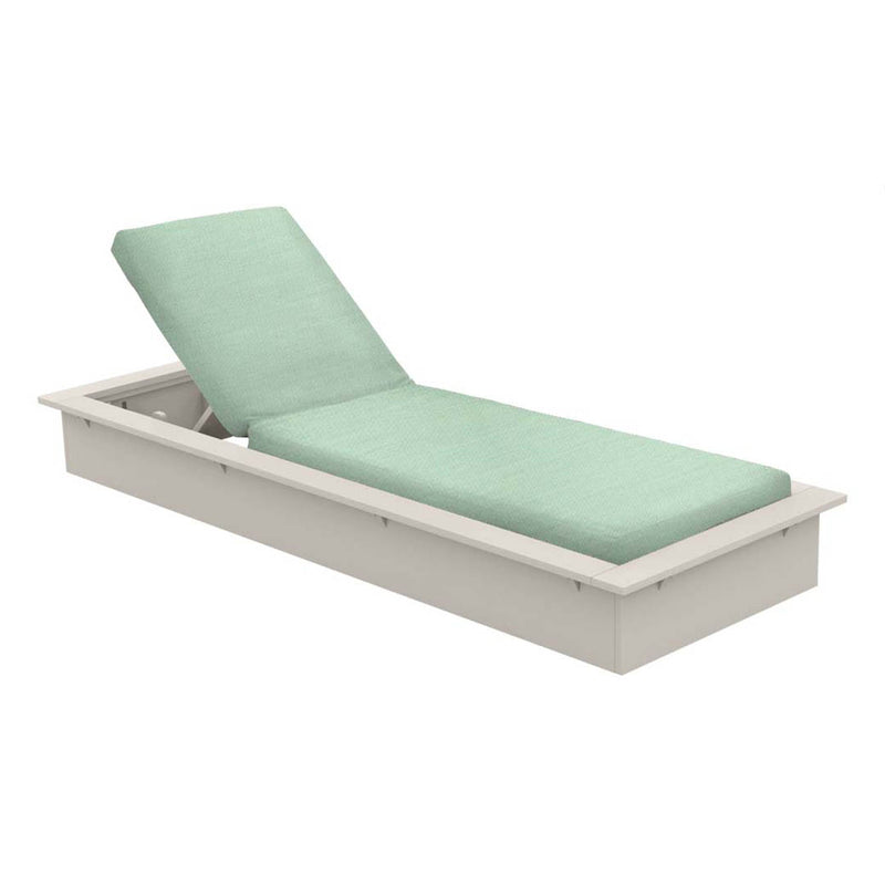 Echo Chaise With Cloud Resin | Outdoor Furniture by Ledge Lounger