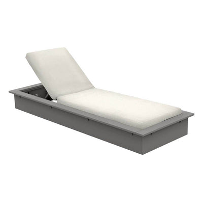 Echo Chaise With Gray Resin | Outdoor Furniture by Ledge Lounger