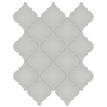 Soho Loft Grey, Arabesque | Ceramic Bathroom & Backsplash Tile