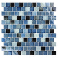 Lagoon, 1" x 1" - Glass Tile