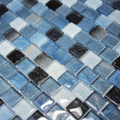 Lagoon, 1" x 1" Glass Tile | CW811K6 | Artistry in Mosaics