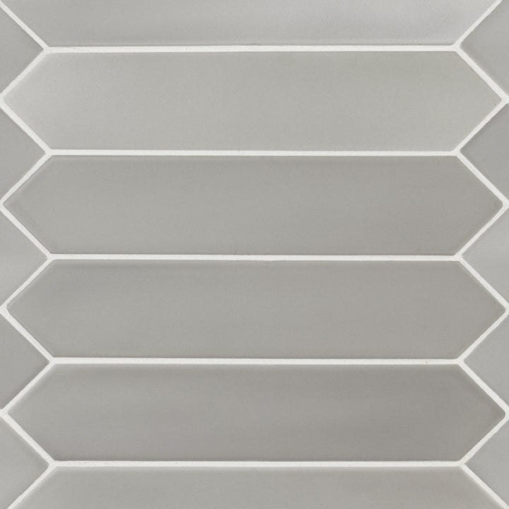 Lanse Gray Picket, 2" x 10" Ceramic Tile | Backsplash Tile