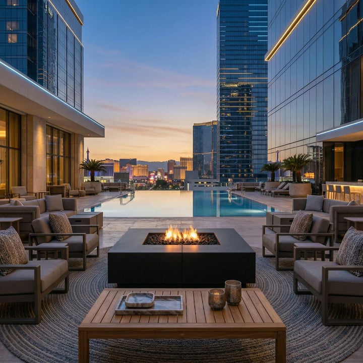 Largo Fire Bowl | Fire Feature by Prism Hardscape