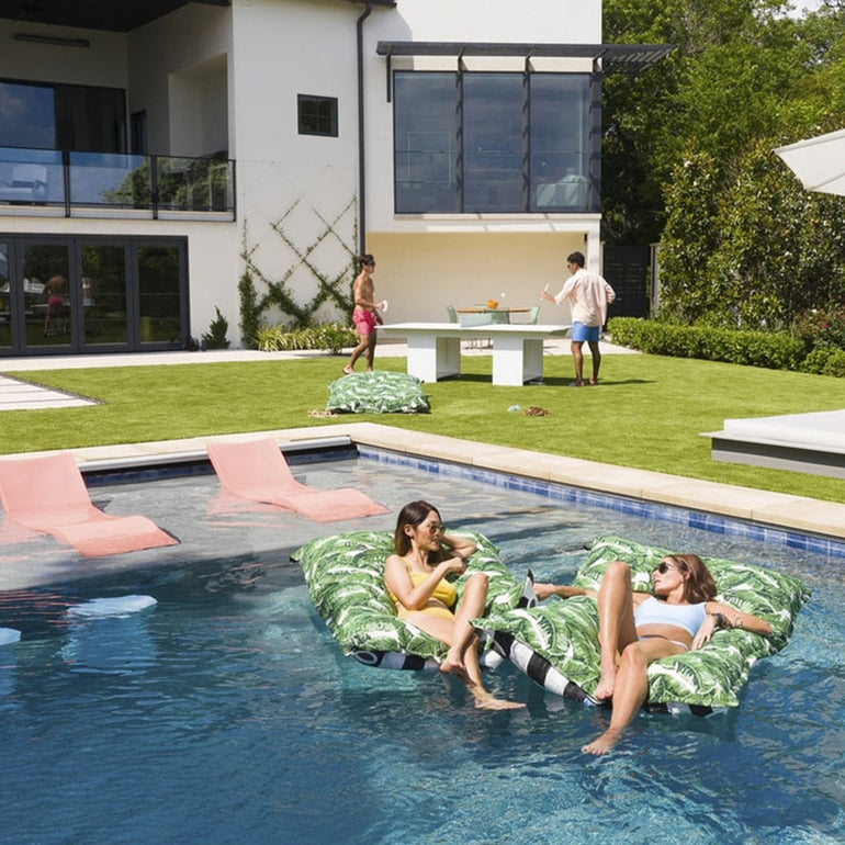 Laze Pillow Pool Float | Ledge Lounger Luxury Pool Accessories