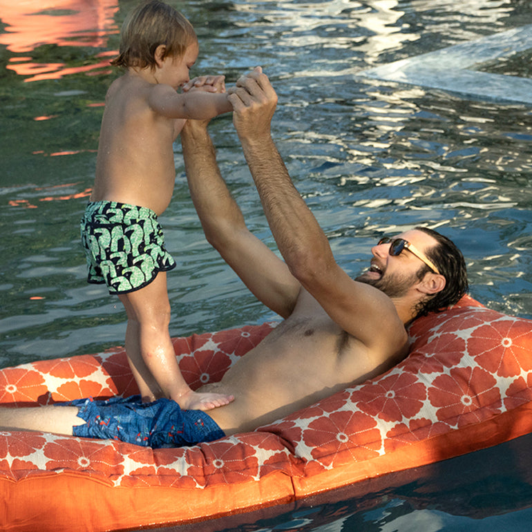 Laze Pillow Pool Float | Ledge Lounger Luxury Pool Accessories