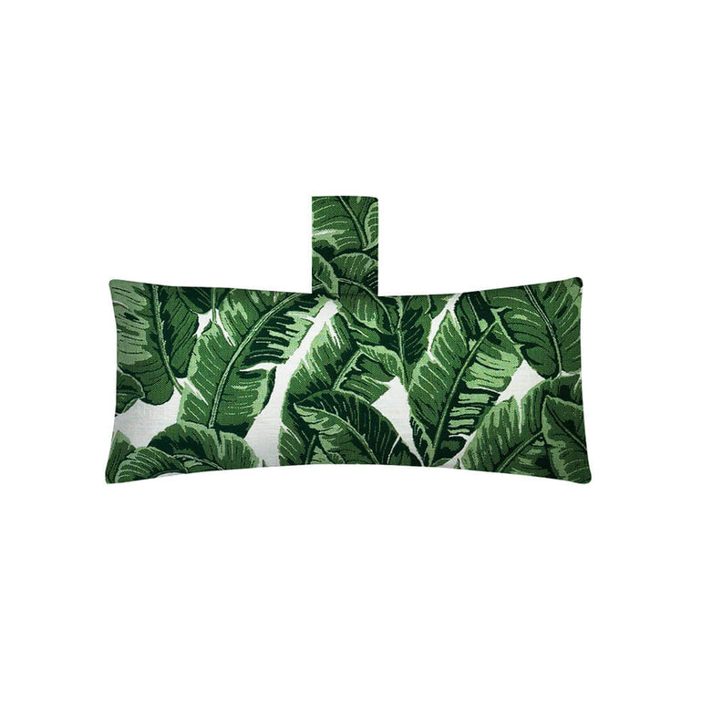 Autograph Headrest Pillow | Ledge Lounger Pool Accessories | Tropics Jungle