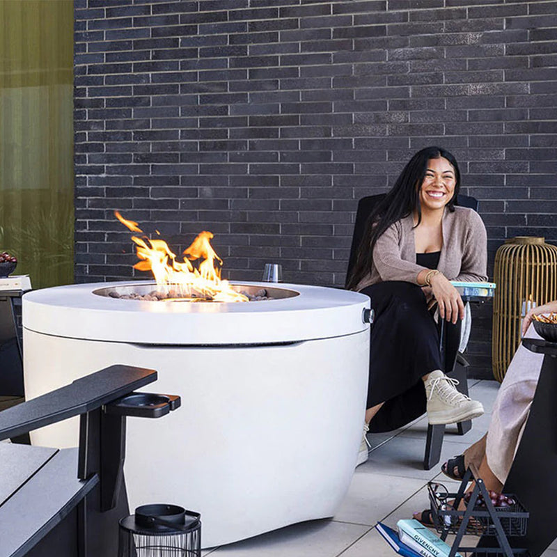 The Ledge Halo Firepit by Ledge Lounger