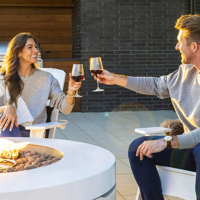 The Ledge Halo Firepit by Ledge Lounger
