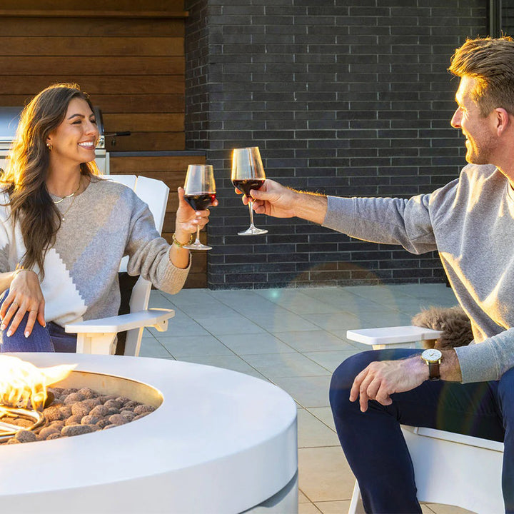 The Ledge Halo Firepit by Ledge Lounger