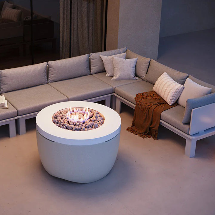 The Ledge Halo Firepit by Ledge Lounger
