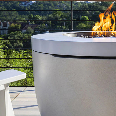 The Ledge Halo Firepit by Ledge Lounger
