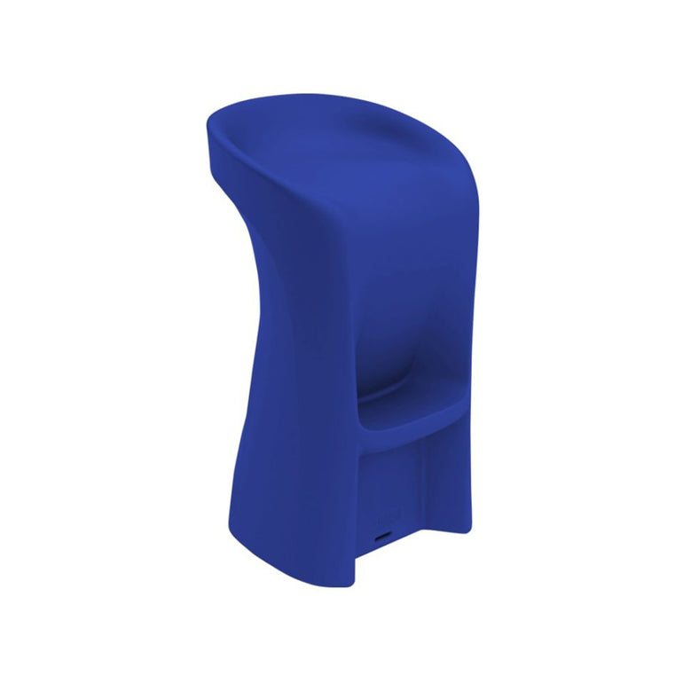 Ledge Lounger Signature Barstool | Swimming Pool Stool | Dark Blue