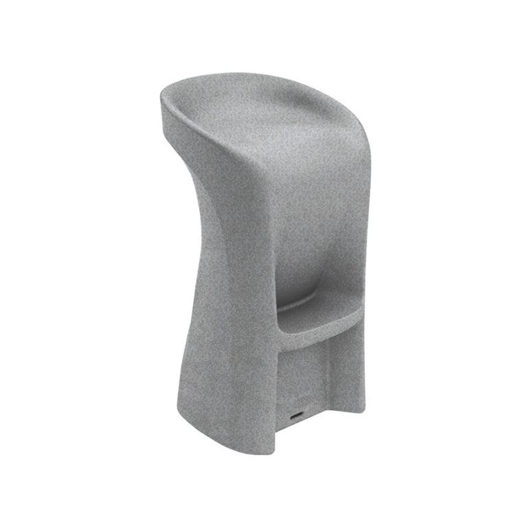 Ledge Lounger Signature Barstool | Swimming Pool Stool | Granite Grey