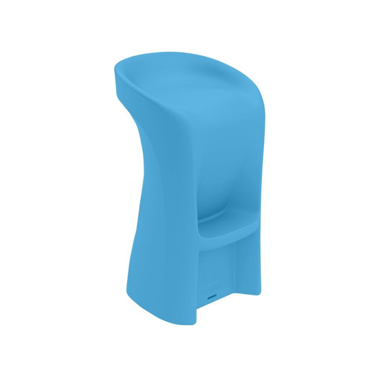 Ledge Lounger Signature Barstool | Swimming Pool Stool | Light Blue