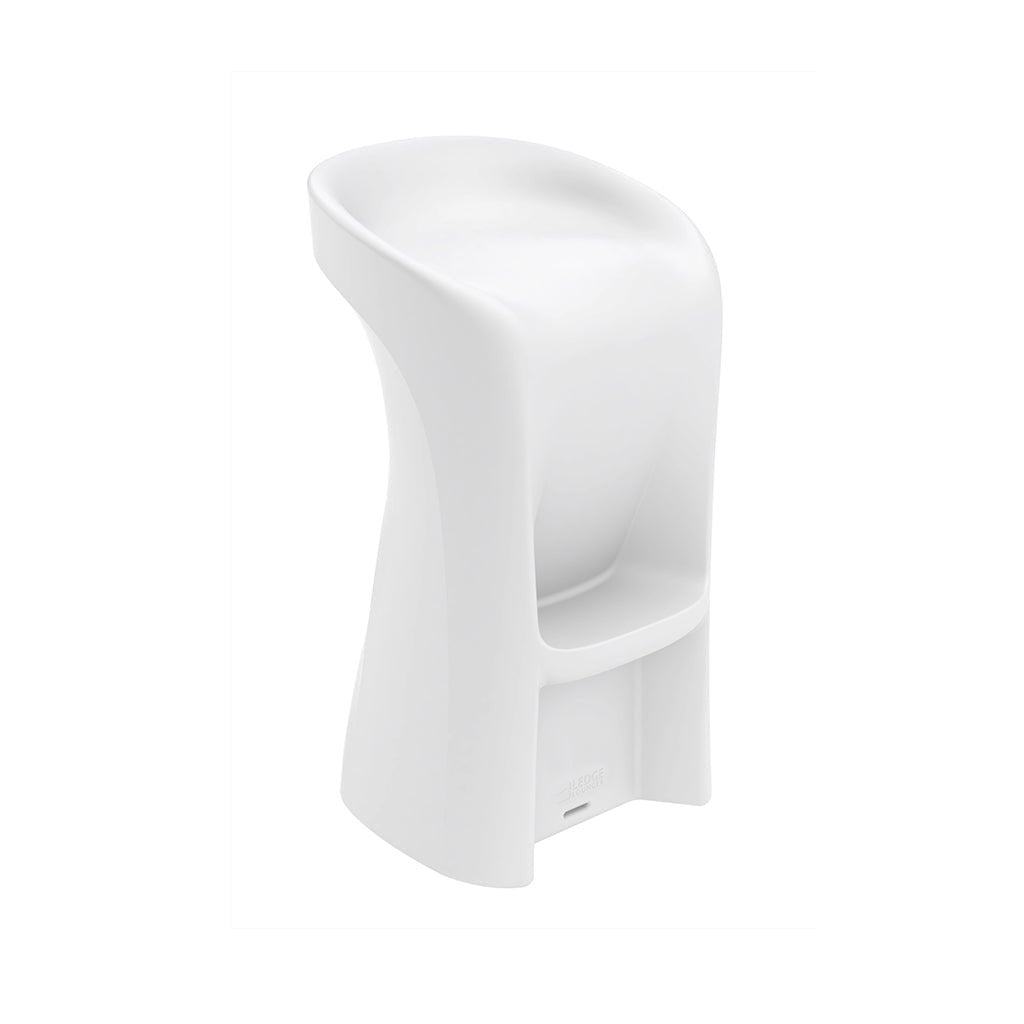 Ledge Lounger Signature Barstool | Swimming Pool Stool | White