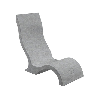 Ledge Lounger Signature Chair | Granite Gray | Luxury Pool & Patio Furniture