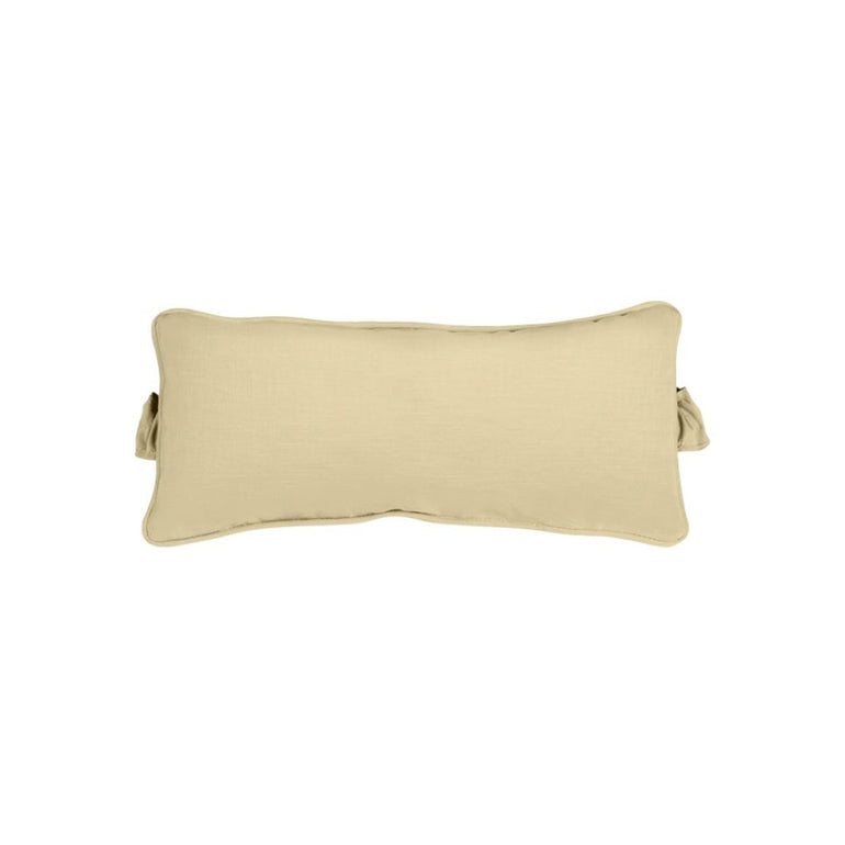 Signature Headrest Pillow | Ledge Lounger Pool Accessories | Linen