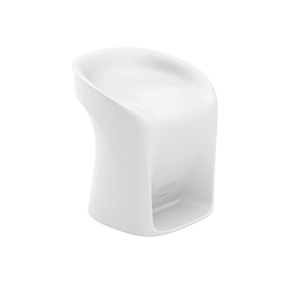 Ledge Lounger Signature Barstool Counter Height | White| Swimming Pool Stool