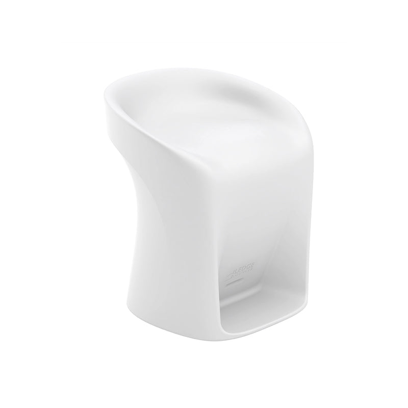 Ledge Lounger Signature Barstool Counter Height | White| Swimming Pool Stool