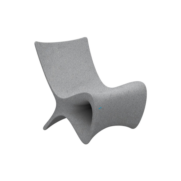 Ledge Lounger | Autograph Chair, Granite Gray | Outdoor Pool and Patio Furniture