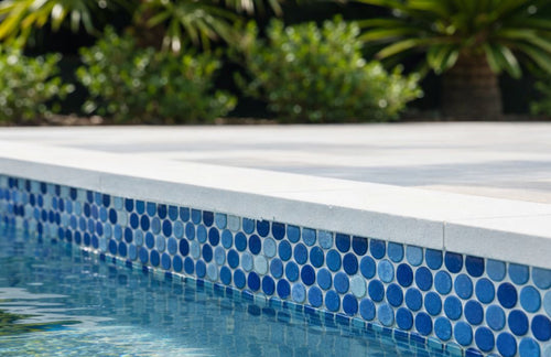 Liquid Drops Glass Tile by Aquatica