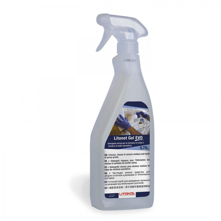 Litonet Gel Evo, 750ml Spray Bottle | Tile Cleaning Agent for Tile