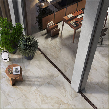 Living Style Travertino, 18" x 36"| 2CM Outdoor Porcelain Paver 