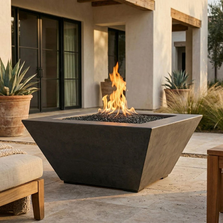 Prism Hardscapes Lombard Fire Table | Outdoor Gas Fire Pit