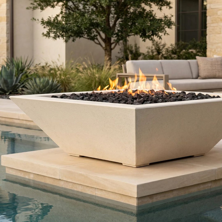 Prism Hardscapes Lombard Fire Bowl Gas Fire Feature
