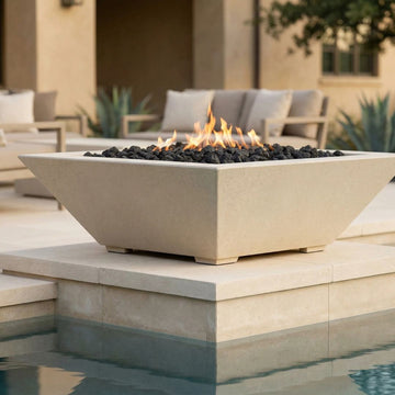 Prism Hardscapes Lombard Fire Bowl Gas Fire Feature