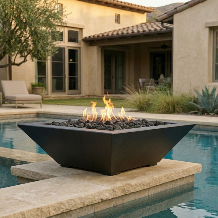 Prism Hardscapes Lombard Fire Bowl Gas Fire Feature