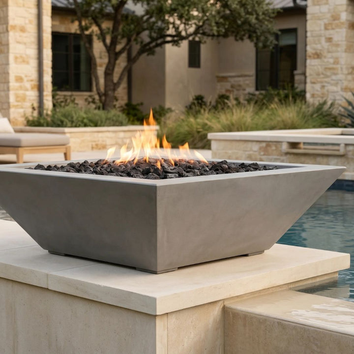 Prism Hardscapes Lombard Fire Bowl Gas Fire Feature