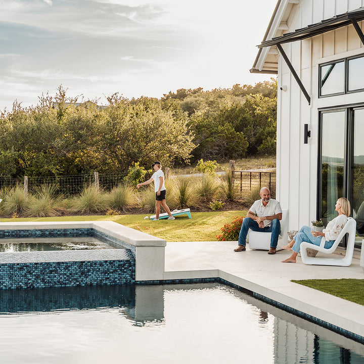 Tupelo Goods Loop Chair | Patio & Pool Shelf Lounge Chair