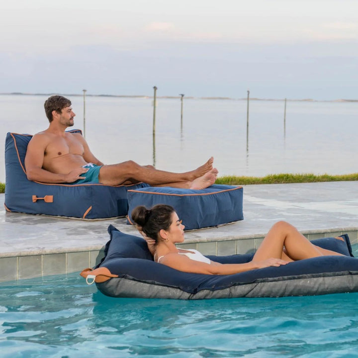 Lux Twilight Lagoon Lounger - Harbor Blue