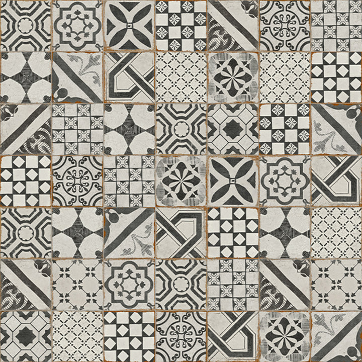 Mix Deco, 8" x 8" Porcelain Tile | Floor & Wall Tile