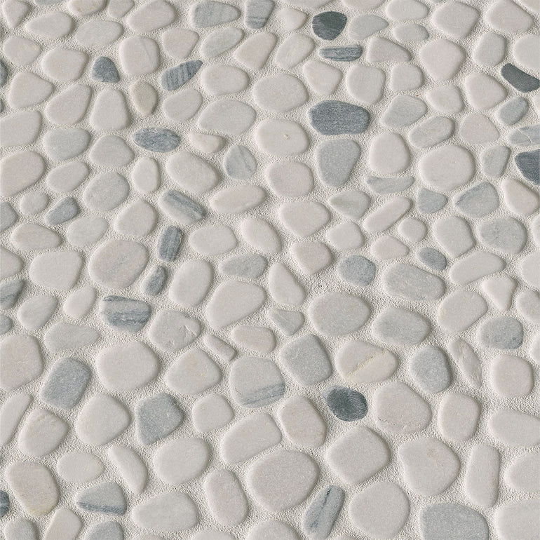 Black and White, Pebble Tile | MSI Natural Stone Tile | THDW1-SH-PEB