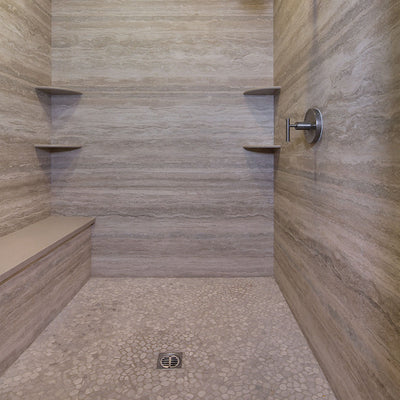 Dorado, Pebble Tile | MSI Natural Stone Tile | SMOT-PEB-DORADO