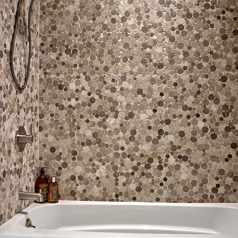 Serenity Stone, Pebble Tile | MSI Stone Tile | SMOT-SERENITY-PEB10MM