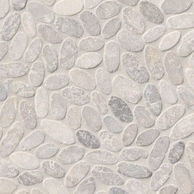 Sliced Ash, Pebble Tile | MSI Natural Stone Tile | SMOT-PEB-ASH