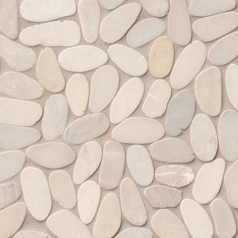 Sliced Earth, Pebble Tile | Natural Stone Tile by MSI | SMOT-PEB-EARTH