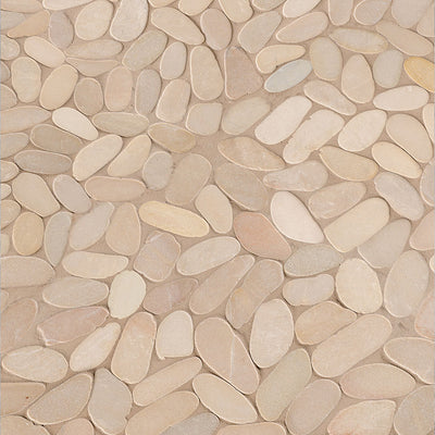 Sliced Earth, Pebble Tile | Natural Stone Tile by MSI | SMOT-PEB-EARTH