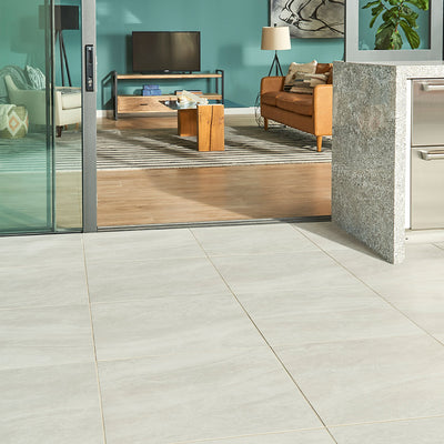 Soreno Ivory, 24" x 24" | 2CM Porcelain Pool Paver by MSI