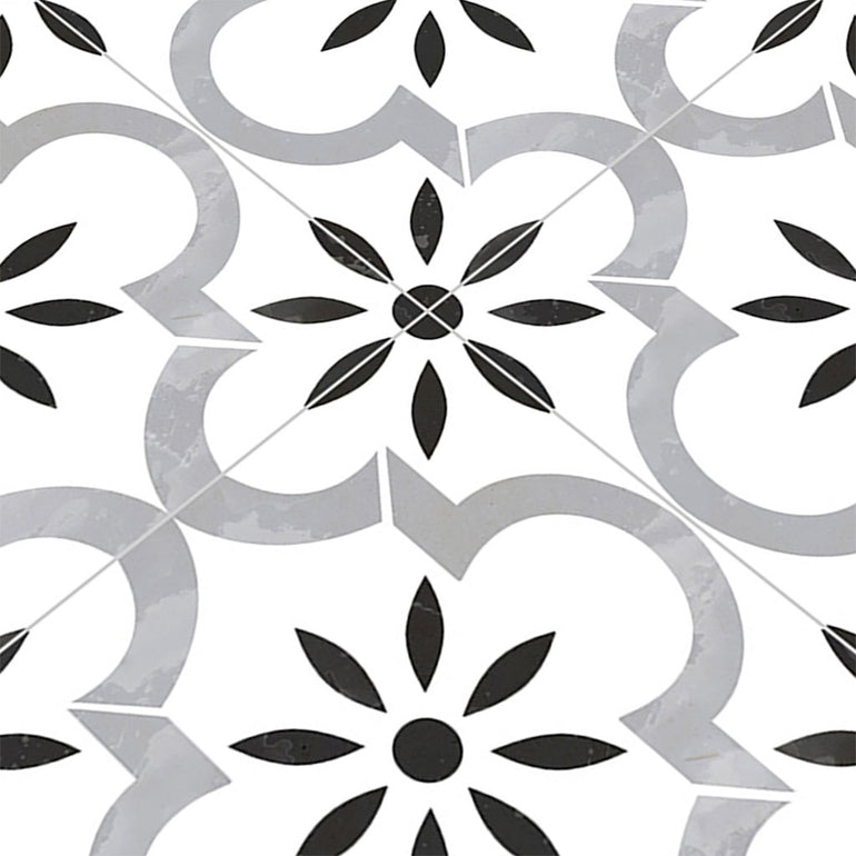 Azila, 8" x 8" Porcelain Tile | NAZIL8X8 | Patterned Tile by MSI