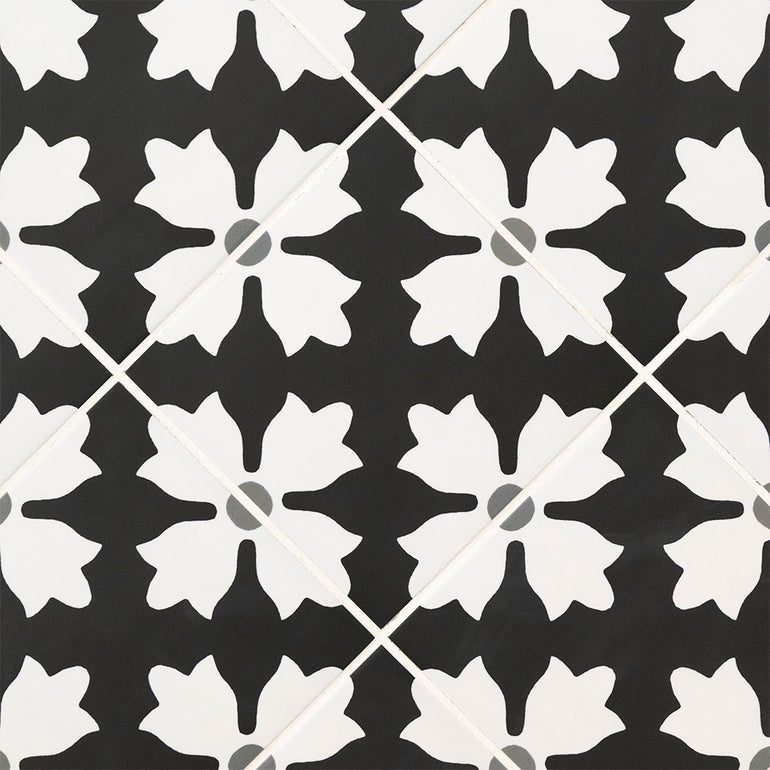 Kasbah, 8" x 8" Porcelain Tile | NIND8X8 | Patterned Tile by MSI