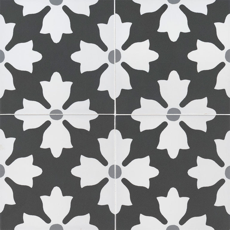 Kasbah, 8" x 8" Porcelain Tile | NIND8X8 | Patterned Tile by MSI