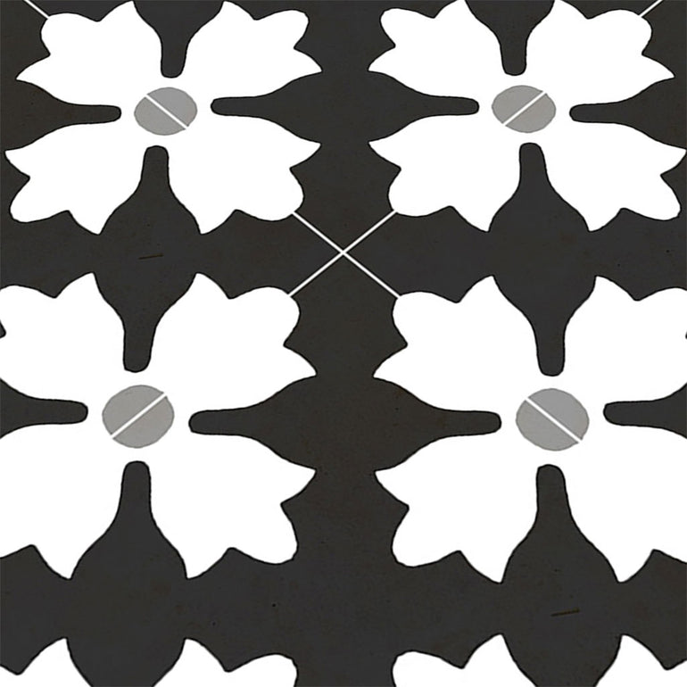 Kasbah, 8" x 8" Porcelain Tile | NIND8X8 | Patterned Tile by MSI